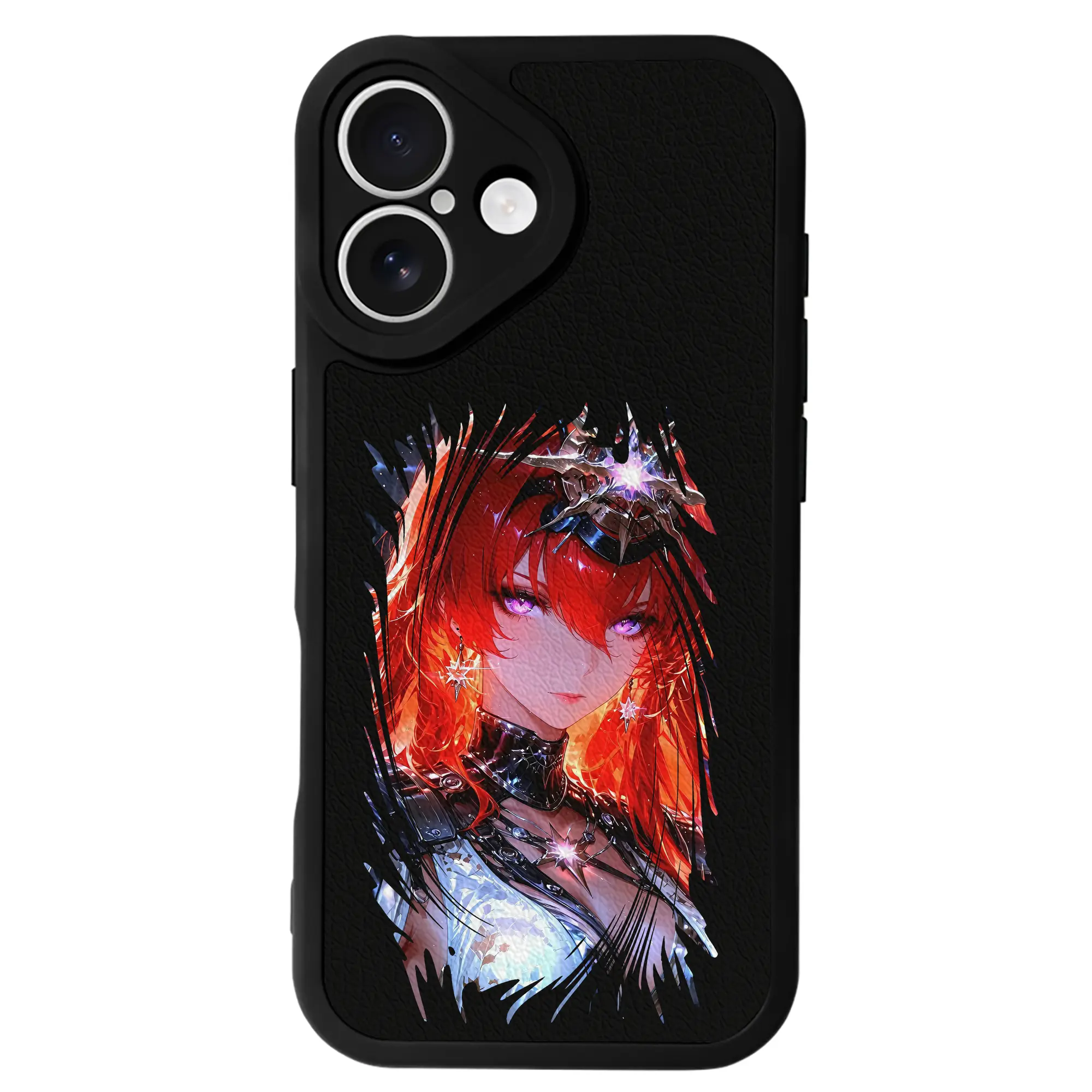 鳴潮 グッズ オーガスタ - IPhone 16シリーズ対応 ・ シリコンスマホケース ・ レザー調 ・ 高精度フィット ・ 耐衝撃 ・ ワイヤレス充電対応 ・ 精密カット